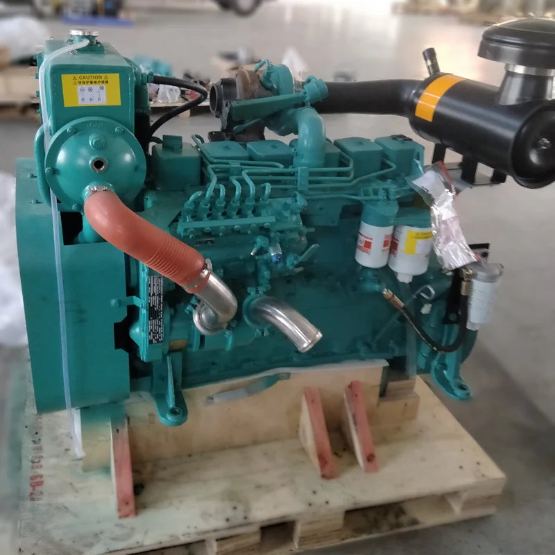 DCEC Complete Machinery Boat Engine 6BT5.9-M120 5.9L Main Propulsion Marine Diesel Engine Assembly