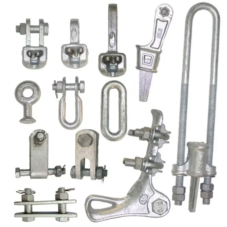 NLL Aluminum Strain tension Clamp for Overhead Power Line Cable Attachment