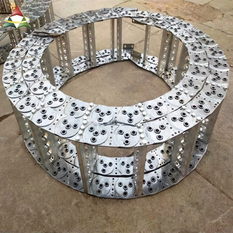 Flexible Steel Drag Conveyor Chain for Electronic Machinery