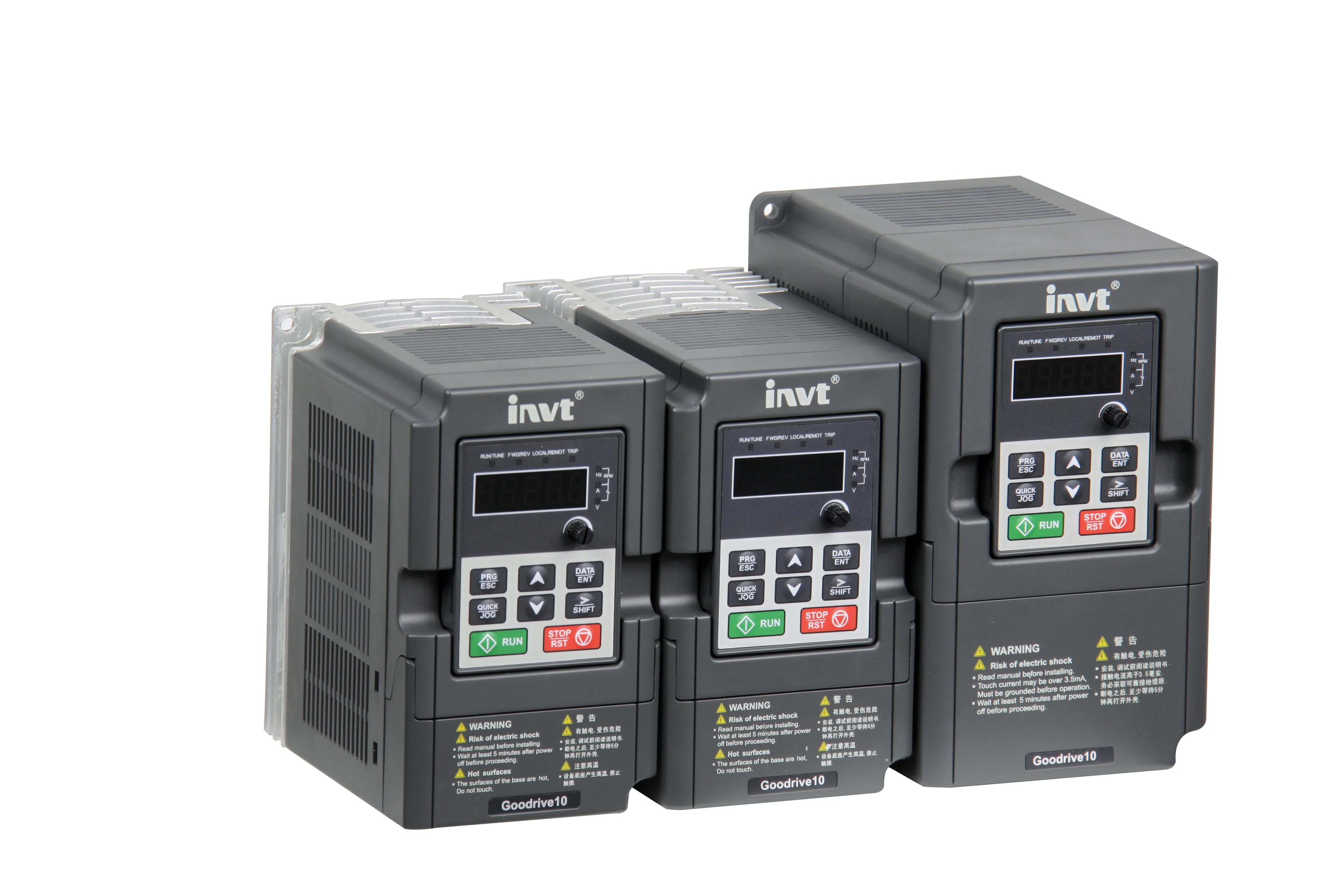China Top1 Brand INVT Single Phase 220V 0.75kw AC to DC to AC Variable Speed Drive for Water Pump