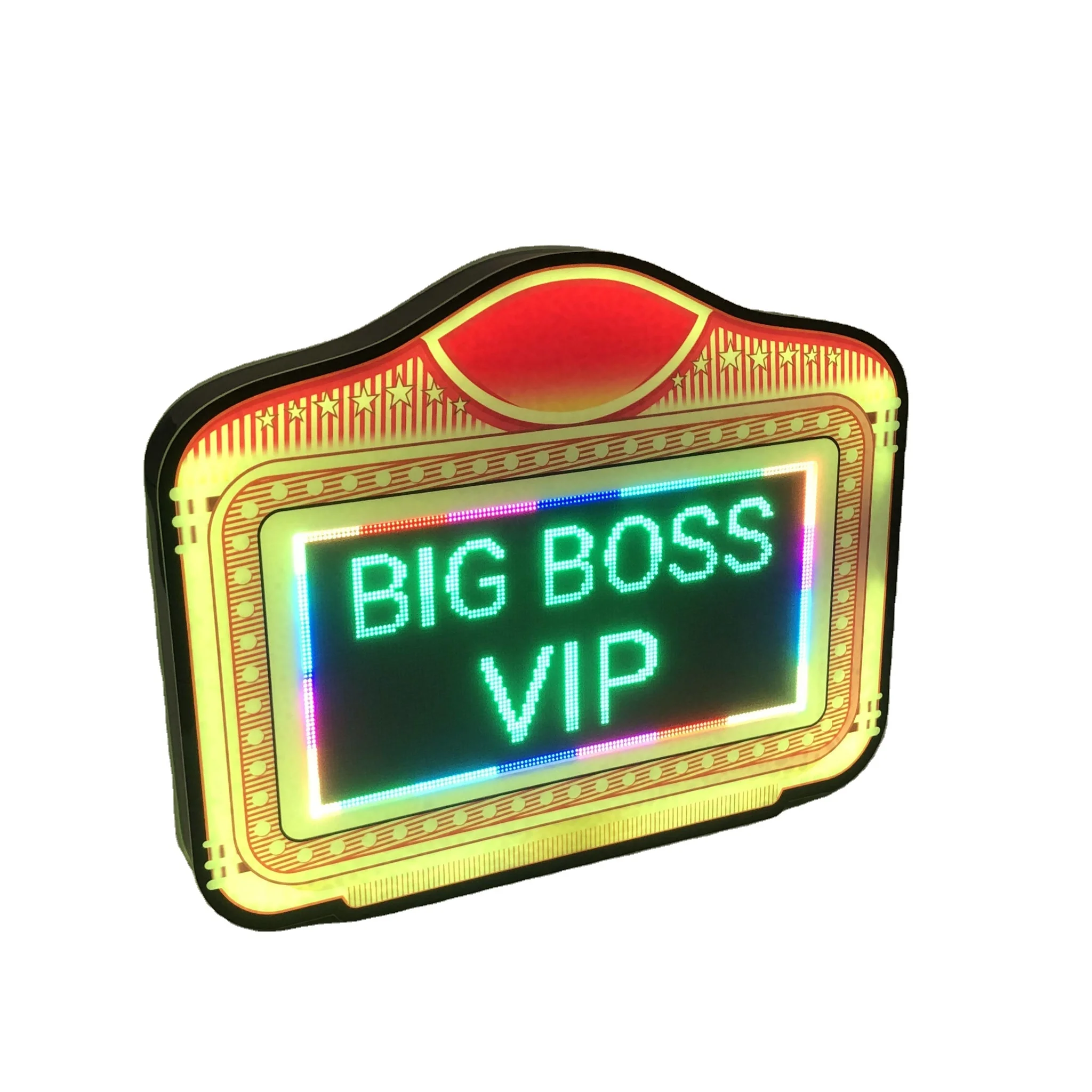 New High-Quality Energy-Saving APP Controlled Programmable LED Marquee Message Sign for Nightclubs, Bars & Lounges