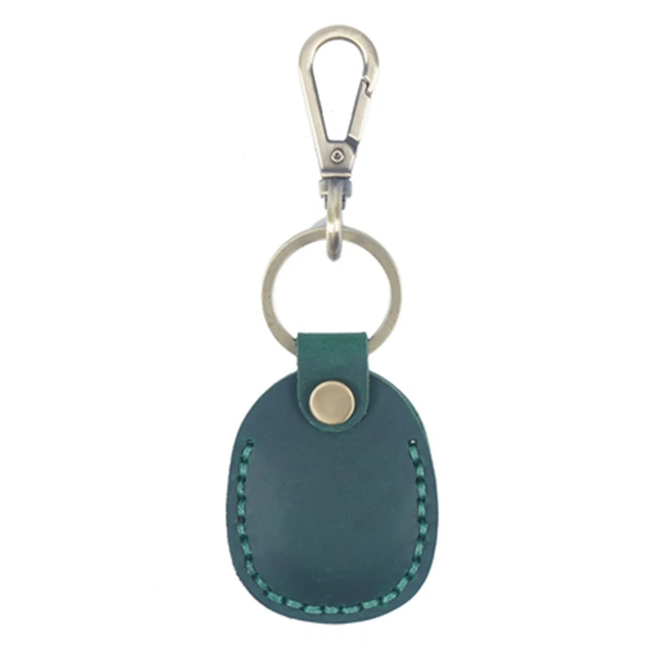 Logo Customized Air Tag Case Leather Waterproof Air Tag Keychain