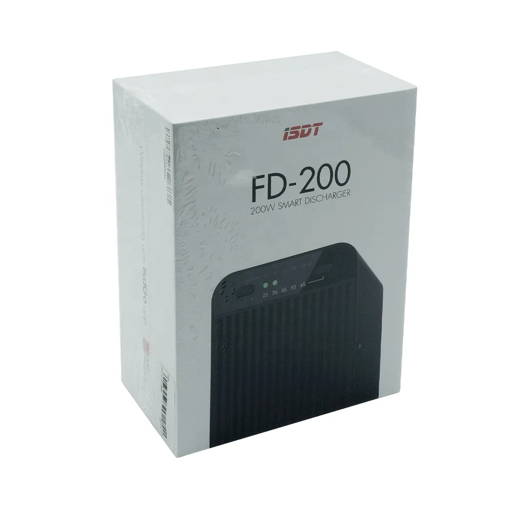 ISDT FD-200 200 Вт 25A Поддержка 2-8S Lipo батарея Беспроводное управление приложением разрядник для радиоуправляемого дрона детали игрушек