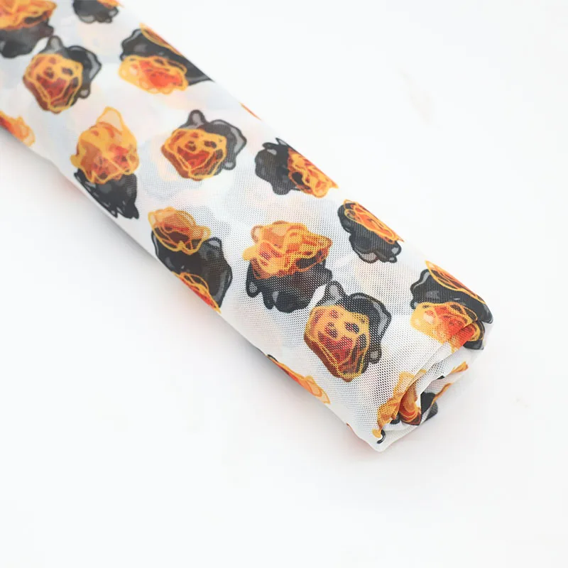 Cut Service Quick-Dry Fabric Custom Digital Print Mesh Fabric