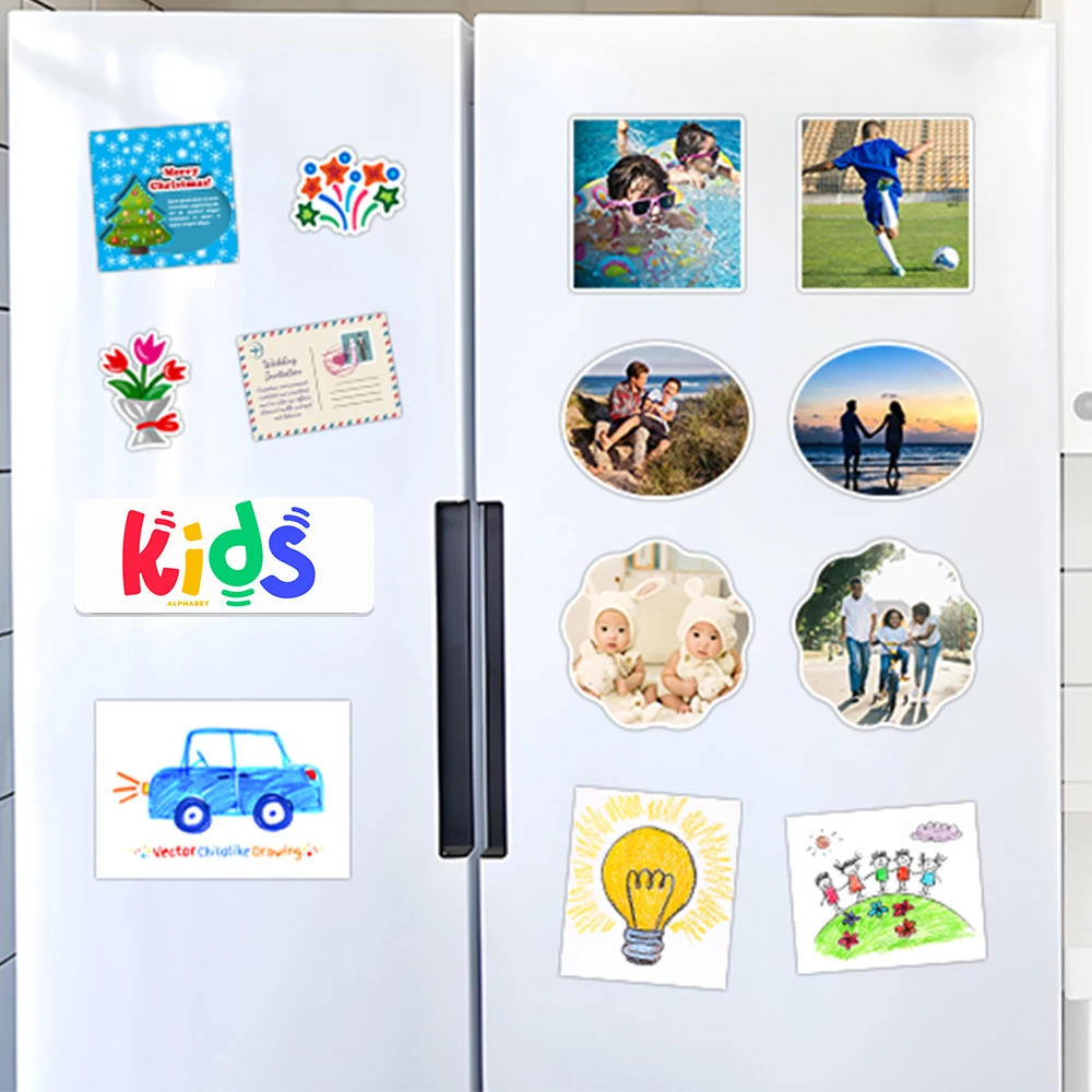 Strong Isotropic Or Anisotropic Flexible Pvc Rubber Fridge Magnet Roll Material Vehicle Car Sign Vinyl Printable Magnetic Sheet