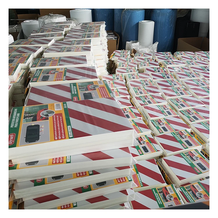 500*100*20mm flat Garage Car Door Protector Self-Adhesive Ultra Thick Anti-Collision Wall Bumper Wavy-Mat foam wall protector