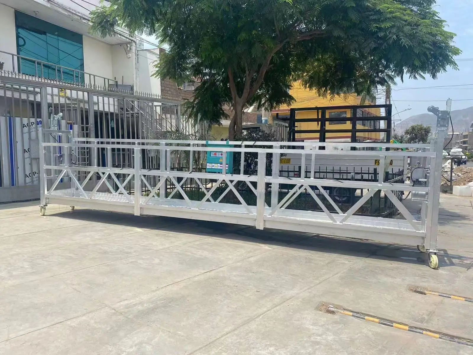 Wholesale of New Products  ZLP series aluminum suspended platform Safe Quality aerial work gondola cradle