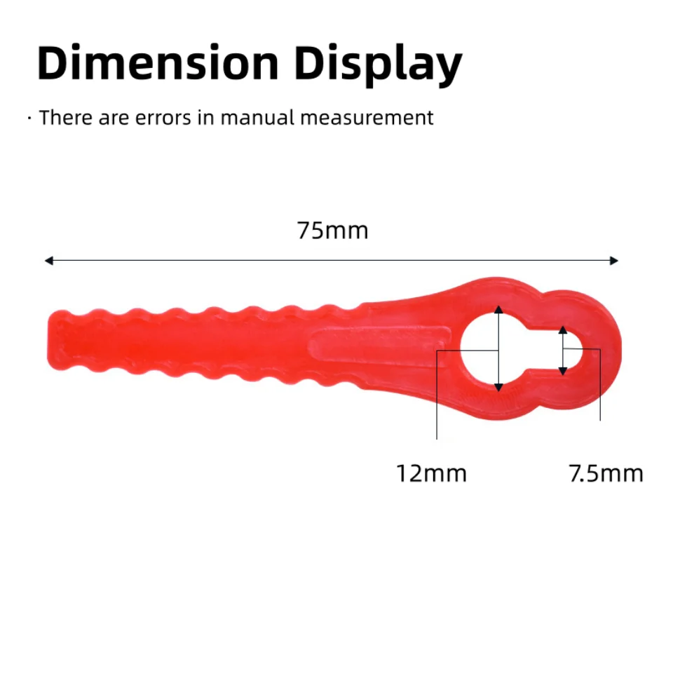 China Manufacturer Quality Gasoline Brush Cutter Spare Parts 43cc 49cc 52cc Grass Trimmer Blade ABS Sharp Brush Cutter Blade