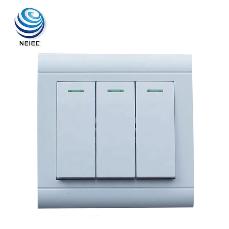 20A DP Double pole Switch with Neon Switch Light wall switch