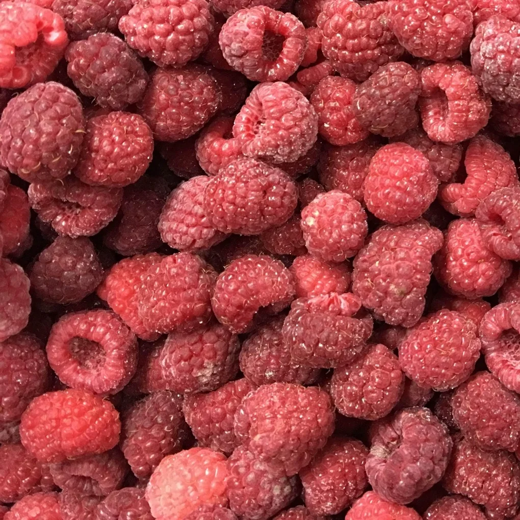 IQF Frozen Raspberry Crumble Raspberry Whole