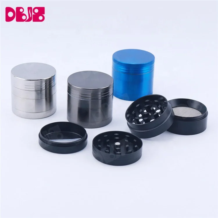 
Advanced customization rainbow color tobacco dry herb grinder smoke accessories 