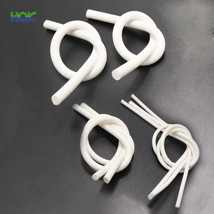 Factory Supply Heat Resistant Insulation Silicone Rubber Round Foam Seal Strip