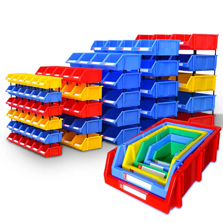 Custom Full Size Colorful Plastic Storage Containers Box Assemblable Toys Storage Box Stackable Multifunction Tools Storage Bin