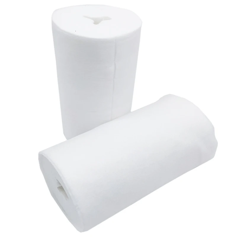 Nonwoven disposable roll towel cleaning Face hand body skin care home hotel Beauty salon Wet dry available canned Wet wipes