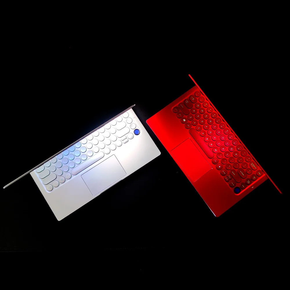 Fast Boot 14.1 Inch Portable Win11 i7 Notebooks 16gb RAM 1tb SSD Laptops with Round Keys