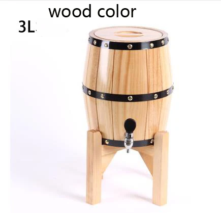 3l 5l Bar Red Wine Ice Beer Barrel Handmade Cheap Custom High Quality Natural Wooden Oak Wine Barrel
