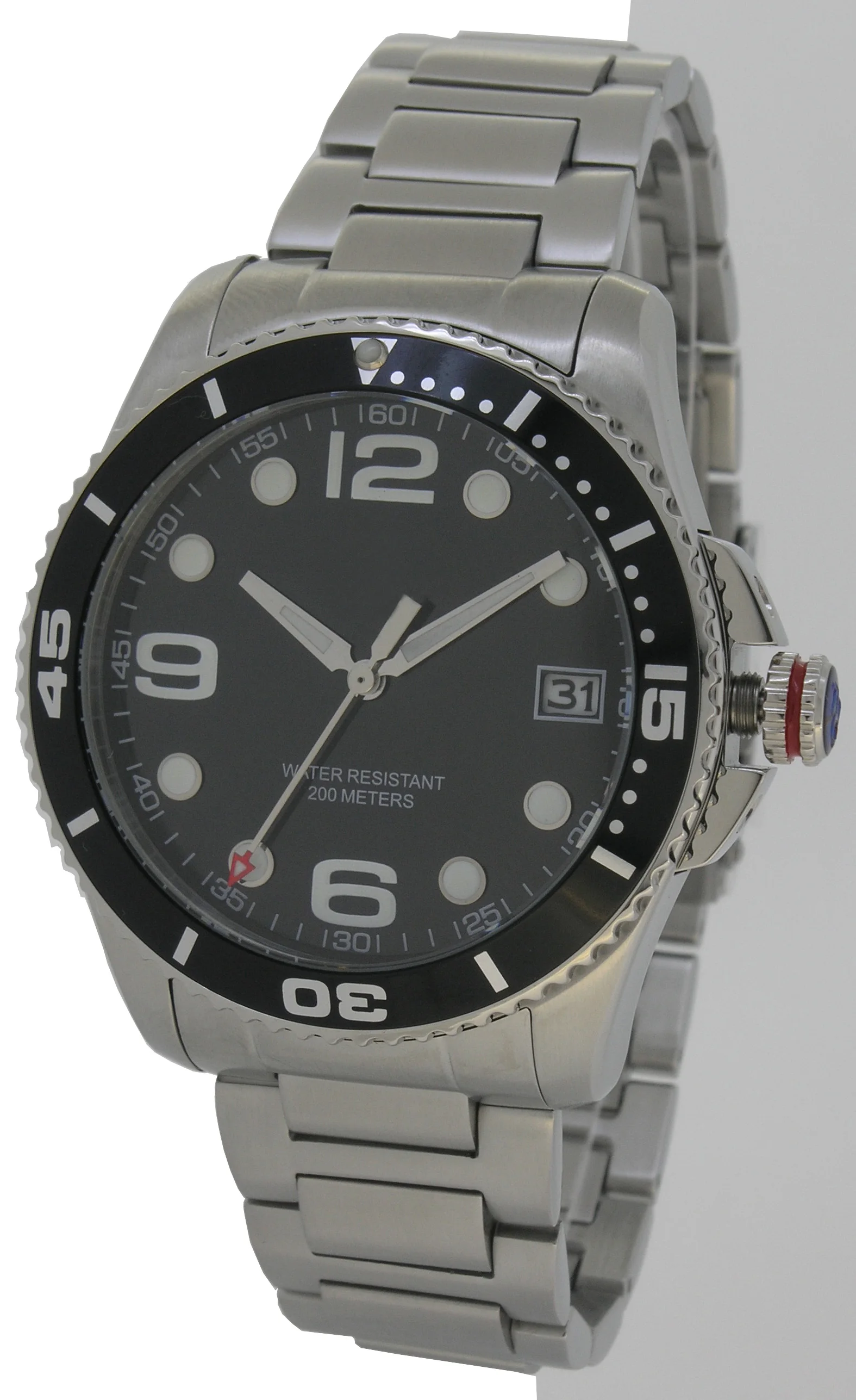 Наручные часы из нержавеющей стали с логотипом Oem спортивные QS195G новейший дизайн часов для мужчин
