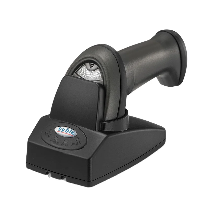 433MHz 1D laser wireless barcode scanner Datalogic with charging base