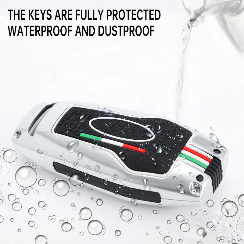 Manufacture Zinc Alloy Car Key Case Shell For Ford Fusion Mondeo Mustang F-150 Explorer Edge 2015 2016 Protector Accessories