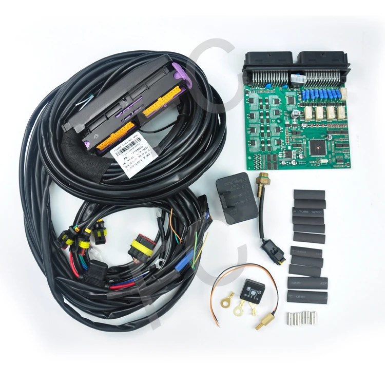 Auto fuel injector system 568 Cyl ECU conversion kits sistema de gas para vehiculous lpg car ecu kit gas equipment for auto