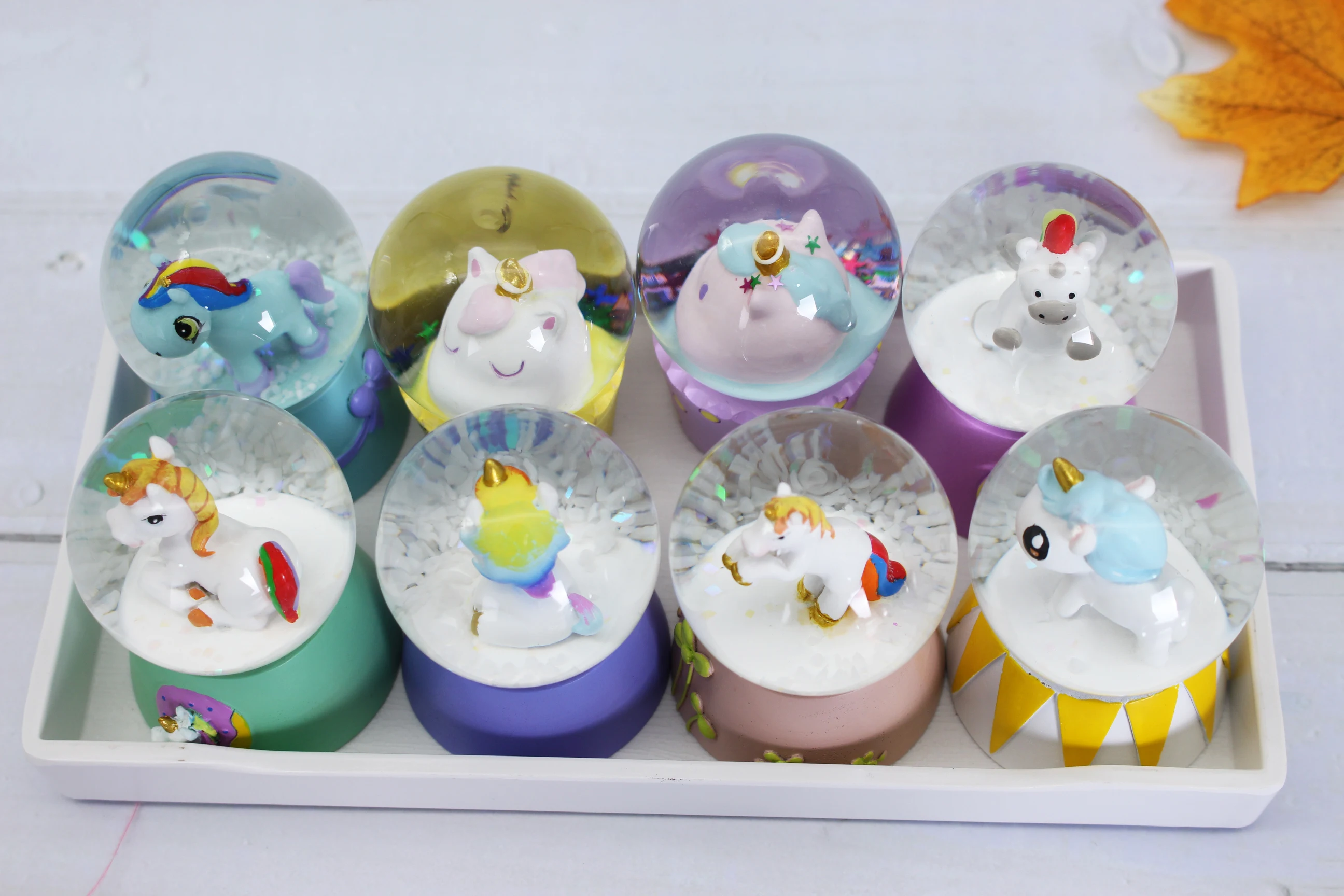 Buy factory price Custom Own Animal Design OEM High Quality Beautiful Glass Glitter Snow Globe For Gift