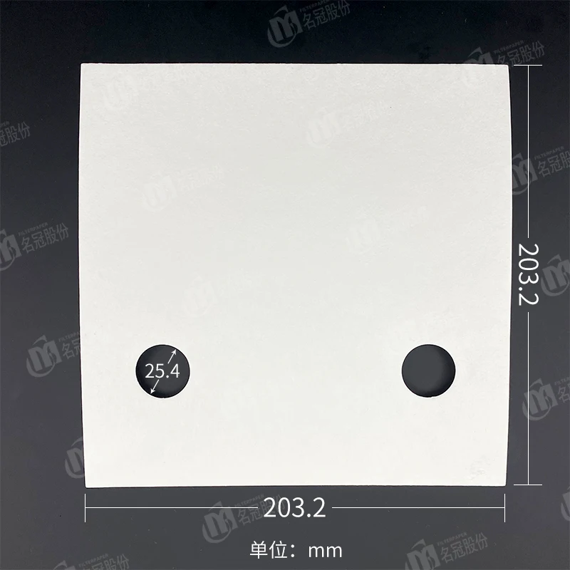 Filter paper for filter press liquid filter paper