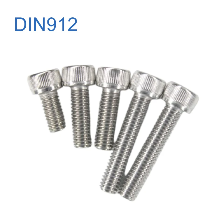 Stainless Steel Allen Screws Hex Socket Threaded Hexagon Socket Screws