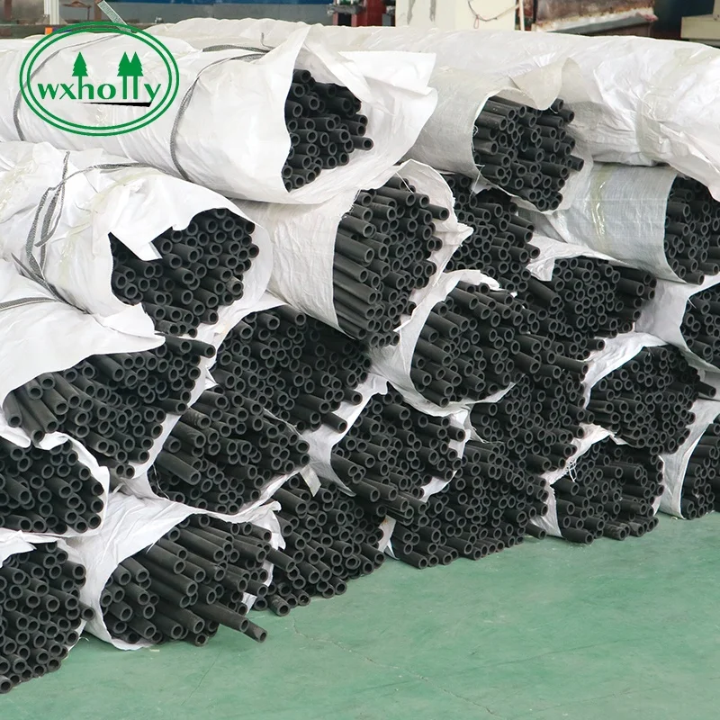 white colored air conditioning insulation 9mm rubber foam insulation tube/pipe