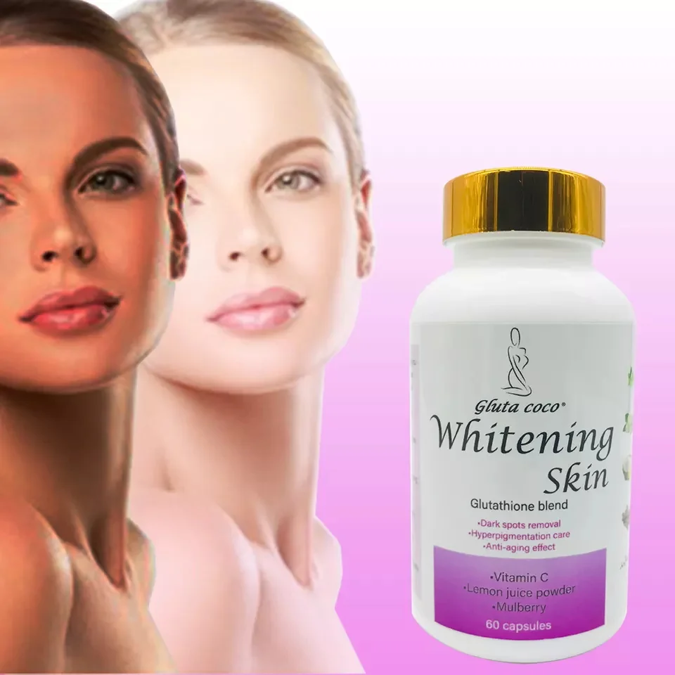 5D Gluta Skin Whitening capsules Glutathione Capsule With Collagen Pill Tablets