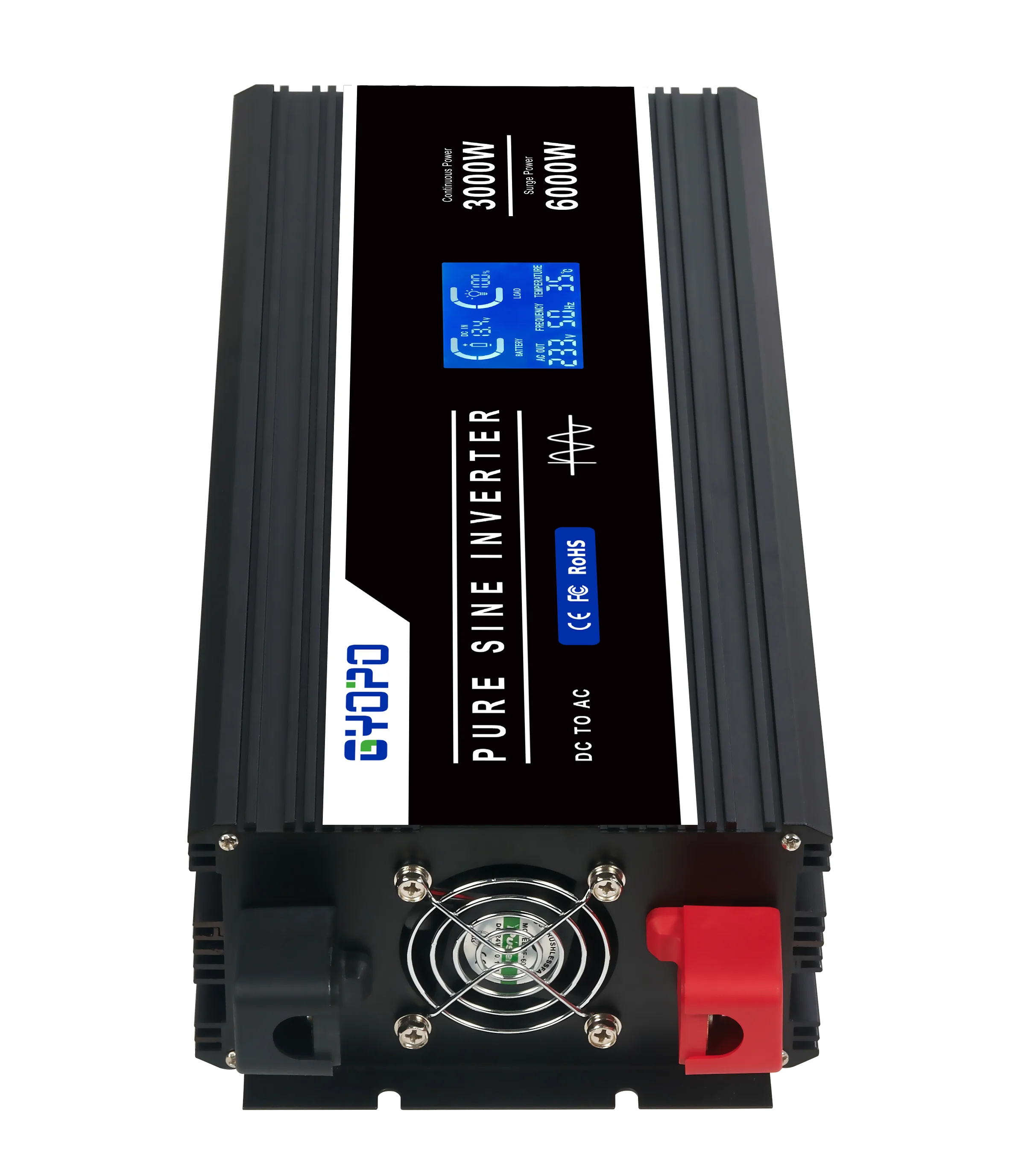 Factory price true pure sine power inverter 3000 watt 12 24 48 volt dc to ac 220 volt 50hz 60hz inverter