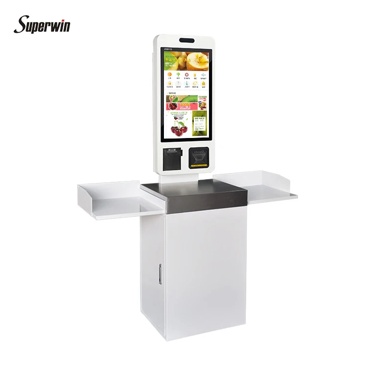 self-service kiosk alipay payment system pos system touch screen android smart pos terminal
