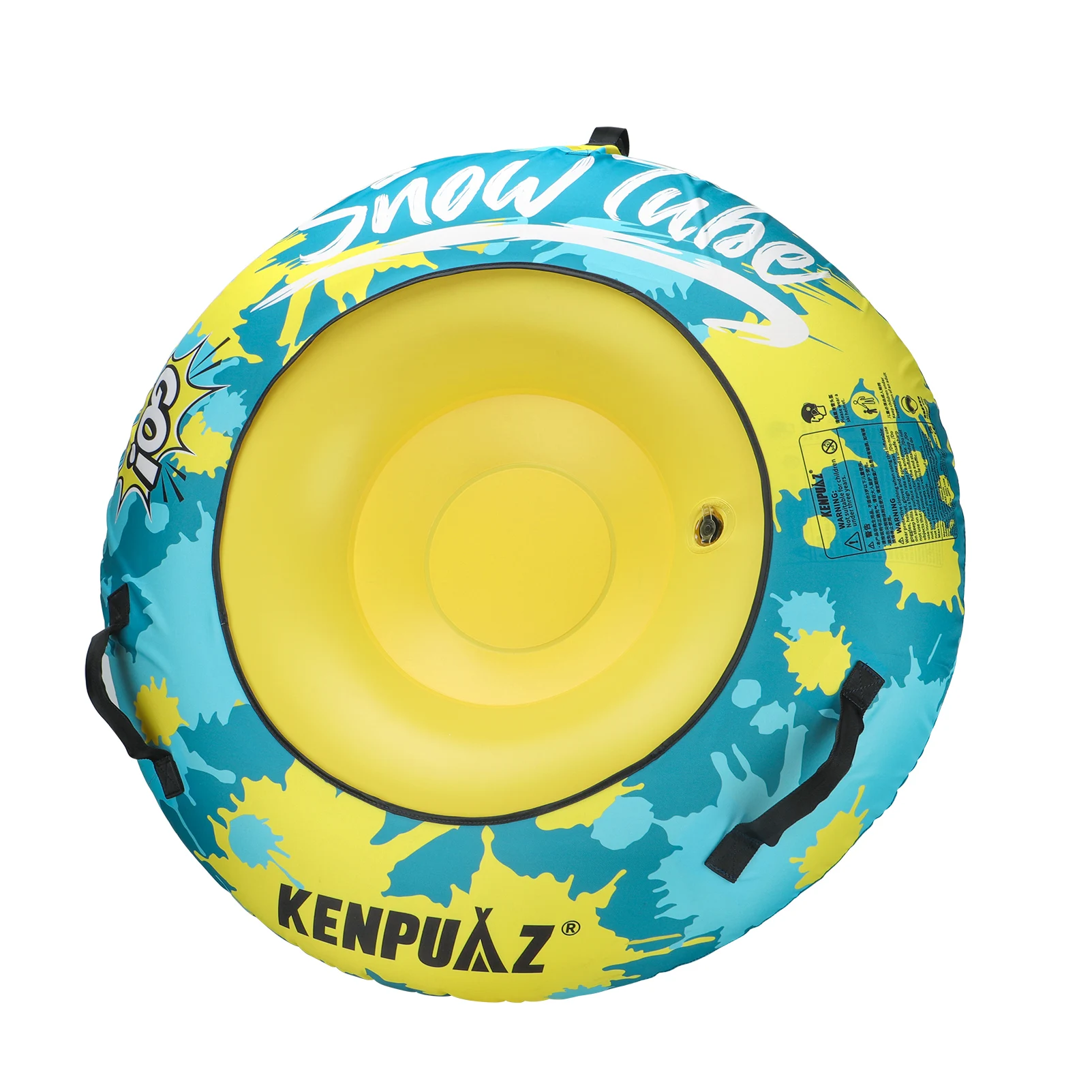 Wholesale Inflatable Ski Ring Christmas Toys 41 inch Snow Tube With Cover  Adult & Children Winter Games Equipment PVC Snow Tube