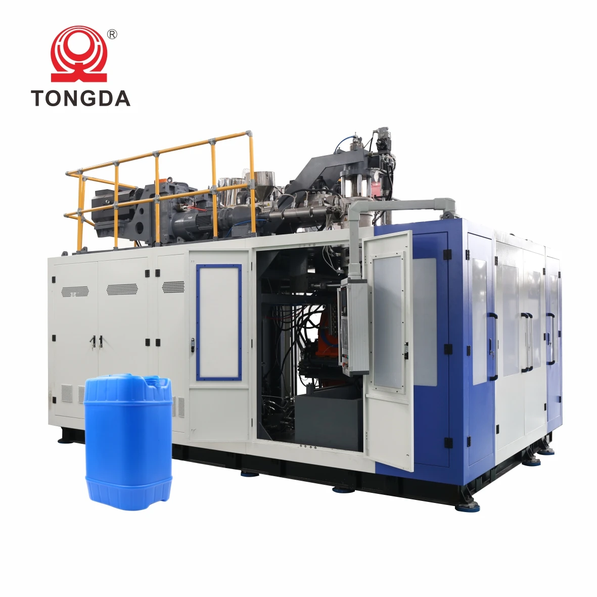 TONGDA HSll30L Fully automatic extrusion plastic drum jerry can making  machine