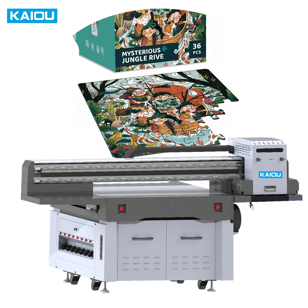 New UV Flatbed Printer 1260 With CCD Visual Auto Positioning Auto Focus Inkjet Printers Large Format CCD UV Printers