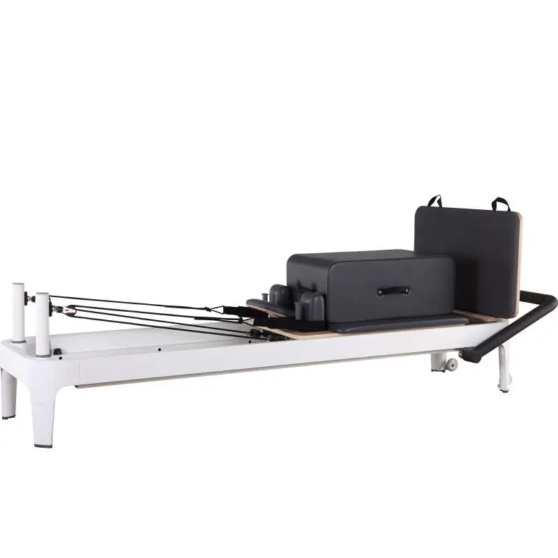 Aluminum Multifunctional  Whole  Pilates Reformer Core Training Bed Machine For Studio Home Use pink pilates reformer