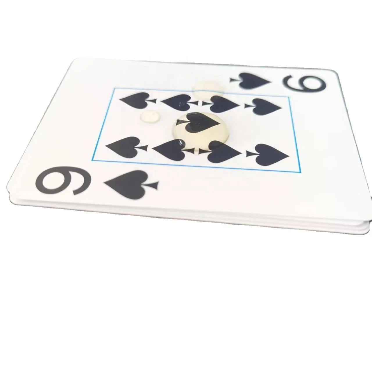 WHOLESALE CUSTOM 100% PLASTIC POKER CLUB PLAYING CARDS
