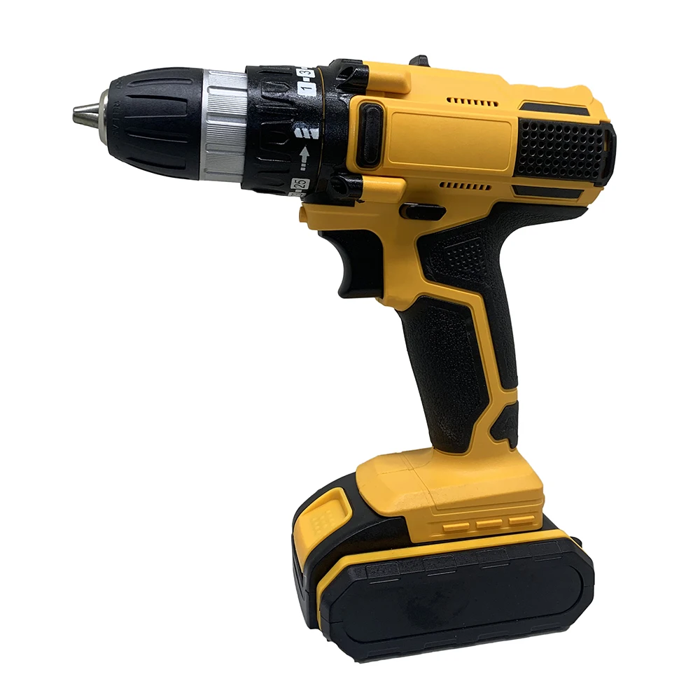 OEM High Quality 21V Lithium Battery Power Drill Set LED Light 18V Cordless Drill Driver For DIY