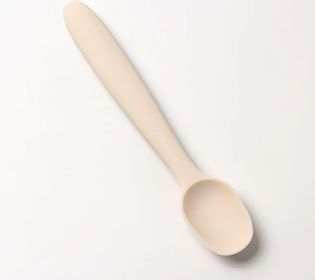 OEM/ODM Silicone Baby Spoon Infant Soft Spoons for Kids Toddlers Children Training Spoons Great Gift Set for Baby Weaning
