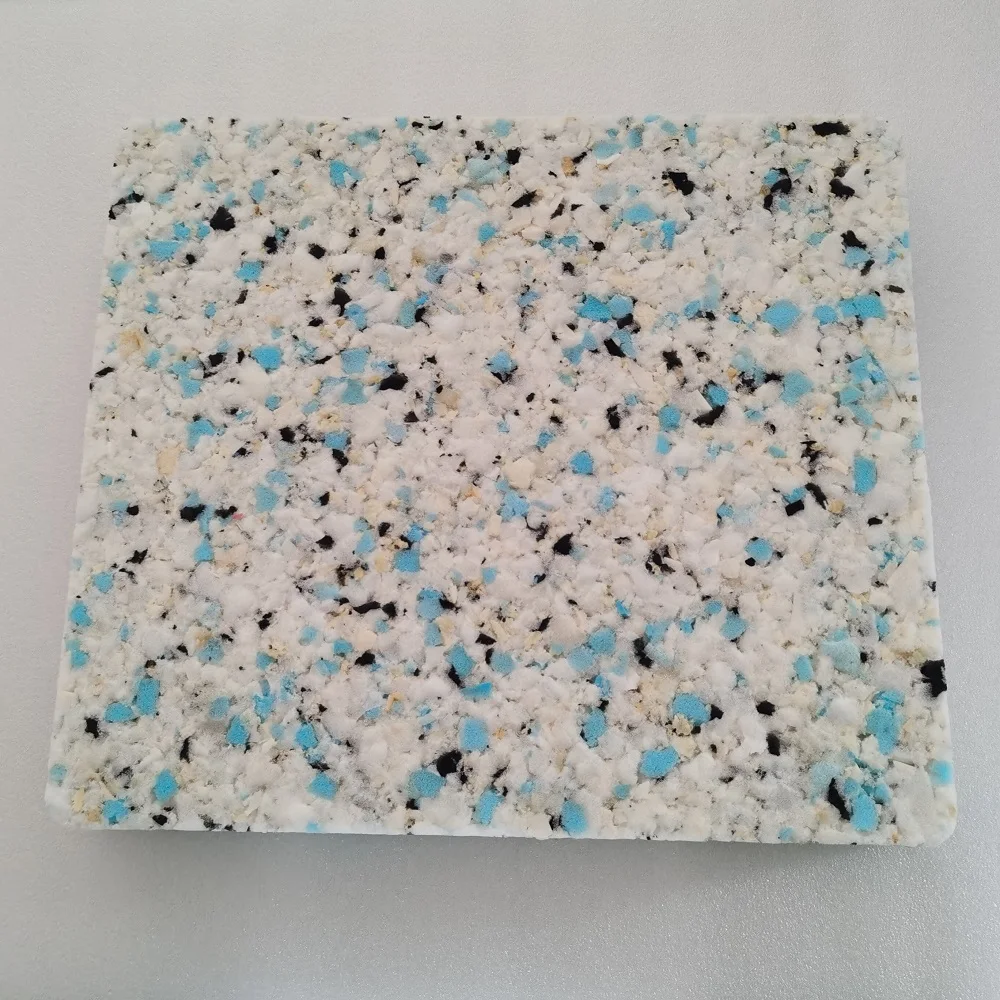 High Density Polyurethane Renewable Recycle Sponge Lower Cost Rebound Foam Customized Size