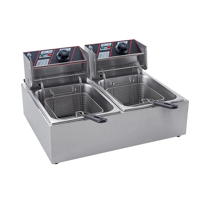 Factory Direct Wholesale Intelligent Commercial Table Fish And Chips Electric Used Restaurant Deep Fryer For Sale