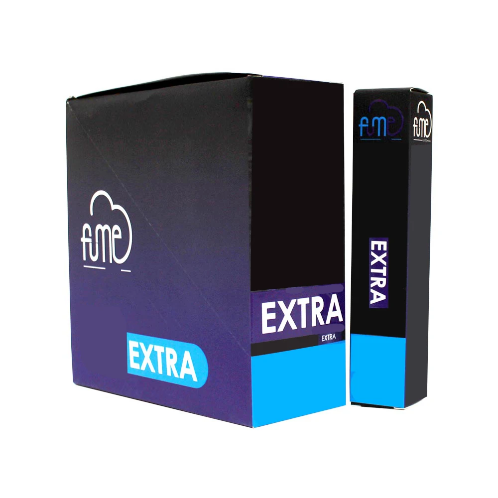 
2021 Newest Customized 2500 pufffuls disposable Packaging Box Fume Extra ultre 