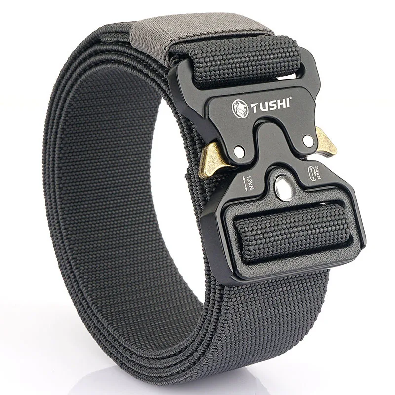 custom high quality Outdoor Utility Durable Tactical Training Nylon Webbing Belt