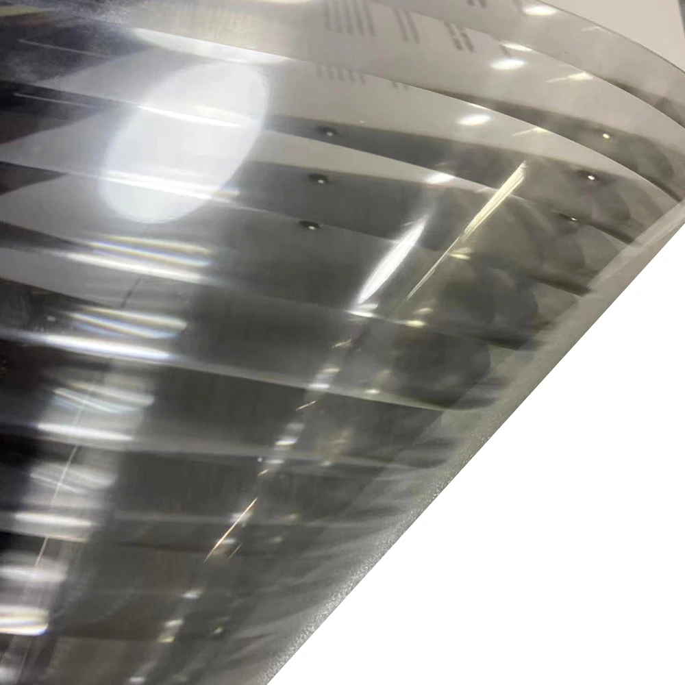 LF60-RGS LAUFEN 3D Reeded Glass Film PET Material Size 1.52*50 Meter Office Window Home Decorative Privacy Glass Film