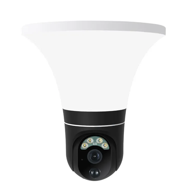 OEM Solar Power System 3MP Wireless Cctv Wifi Smart Solar Street Light With Outdoor Camera