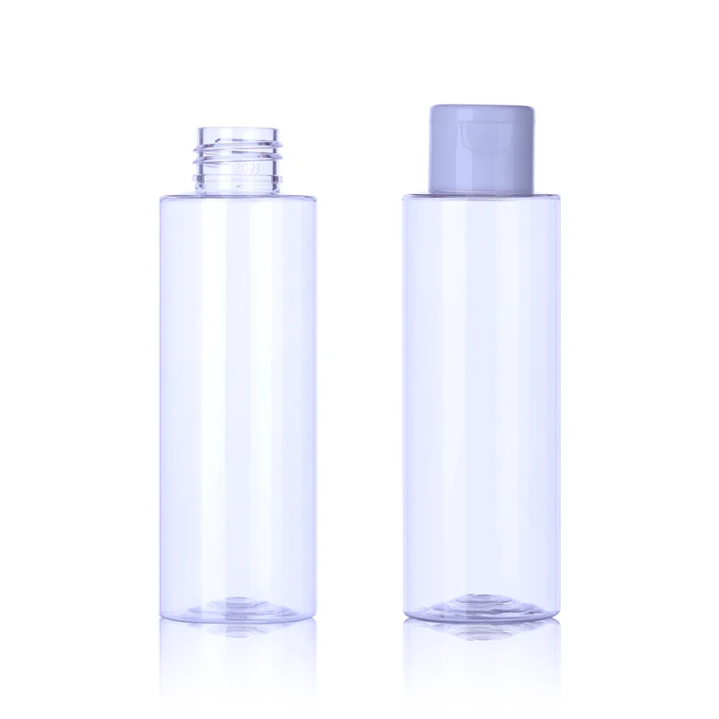 PET Plastic Bottle Shampoo bottle water wholesale cosmetics Beauty bottle with cap travel set