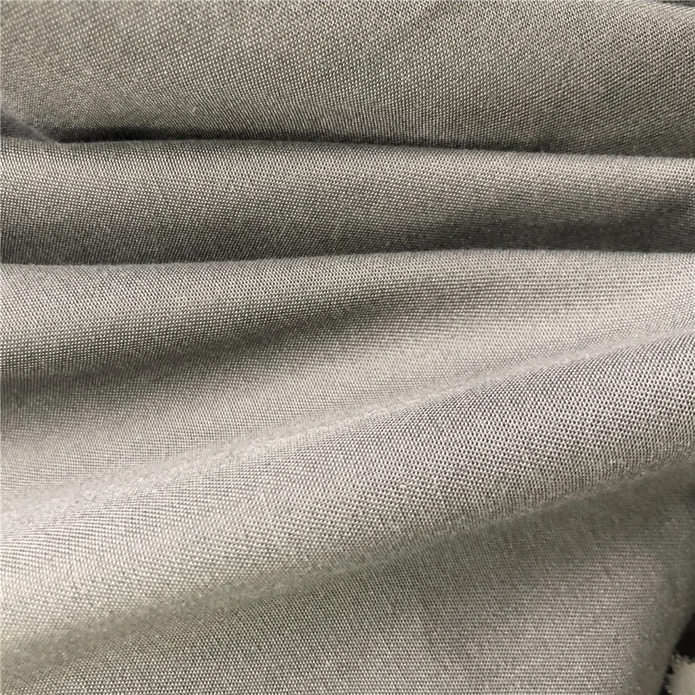 2020 new product 100% bamboo charcoal 175gsm twill woven colth fabric