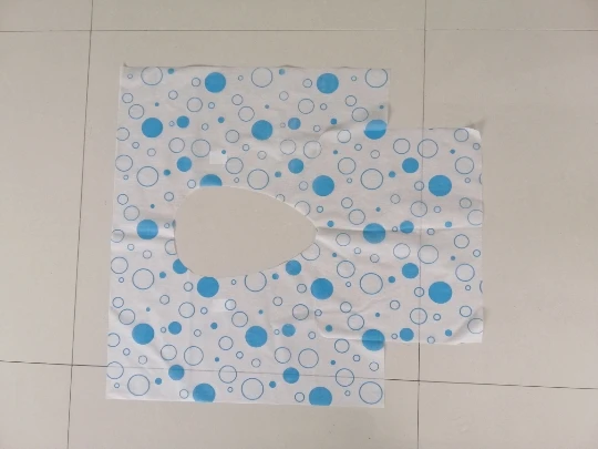 
High quality toilet seat cover custom cartoon print non-woven paper fancy child kids disposable toilet seat cover 