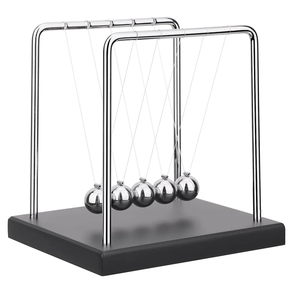 QLKUNLA Wholesale Newton Pendulum Ball Office Decor Newton Cradle Balance Balls