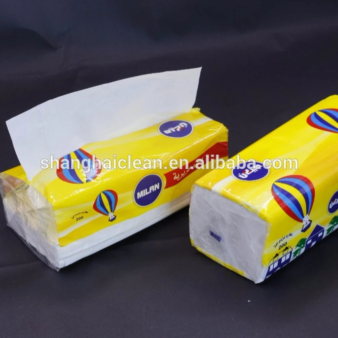 
hot sale cheapest soft pack facial tissue paper with grace in China 