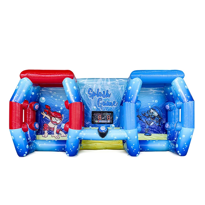 Party Team Building Inflatable IPS Battle Light Interactive Play Systems Game Ninja Battle Game With Led Light and Score Board